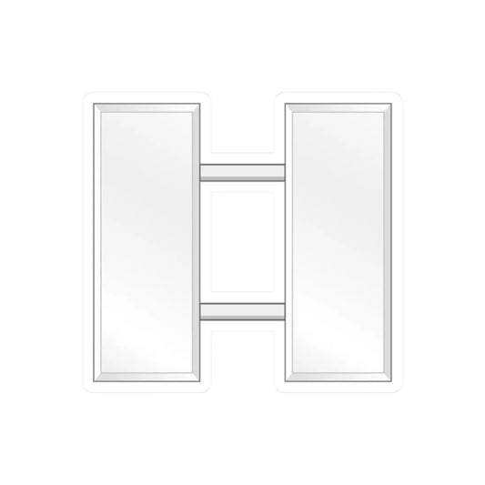 USCG Lieutenant Insignia Device (United States) (Military Rank) STICKER Vinyl Kiss-Cut Decal 2 Inch White - The Sticker Space