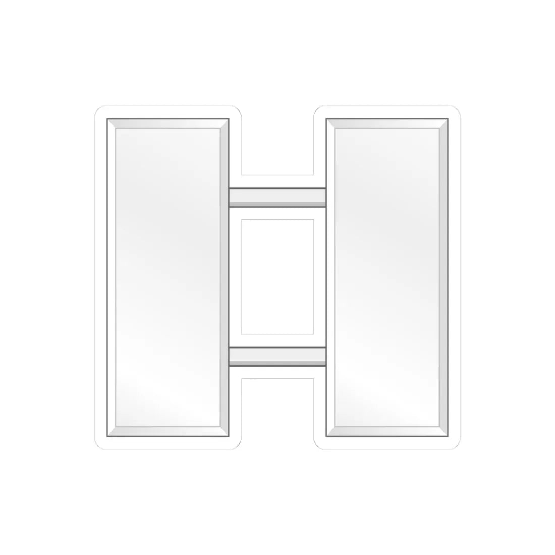 USCG Lieutenant Insignia Device (United States) (Military Rank) STICKER Vinyl Kiss-Cut Decal 3 Inch White - The Sticker Space