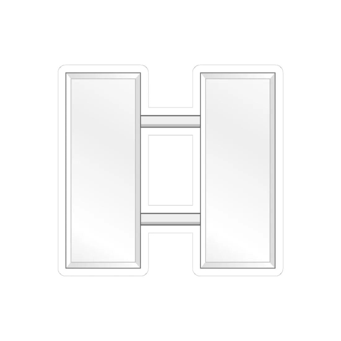 USCG Lieutenant Insignia Device (United States) (Military Rank) STICKER Vinyl Kiss-Cut Decal 4 Inch White - The Sticker Space