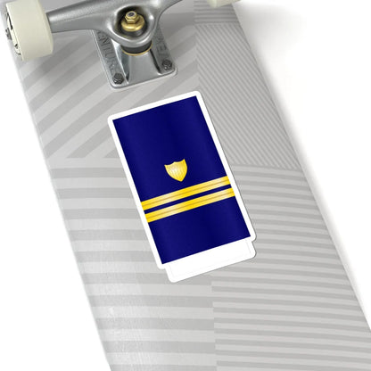 USCG Lieutenant Insignia Sleeve (United States) (Military Rank) STICKER Vinyl Kiss-Cut Decal - The Sticker Space