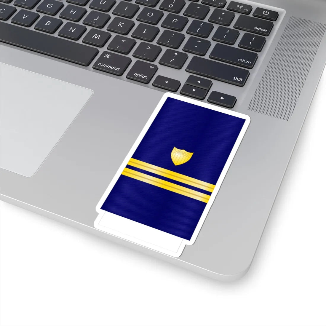 USCG Lieutenant Insignia Sleeve (United States) (Military Rank) STICKER Vinyl Kiss-Cut Decal - The Sticker Space