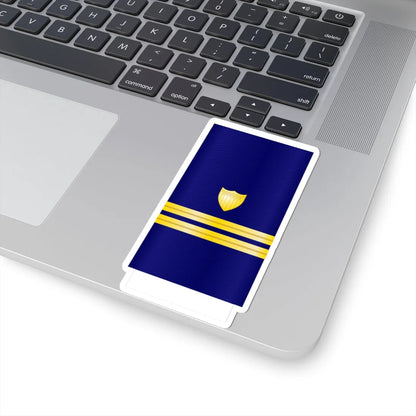 USCG Lieutenant Insignia Sleeve (United States) (Military Rank) STICKER Vinyl Kiss-Cut Decal - The Sticker Space