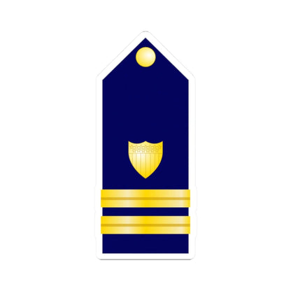 USCG Lieutenant Shoulder Board (United States) (Military Rank) STICKER Vinyl Kiss-Cut Decal 2 Inch White - The Sticker Space