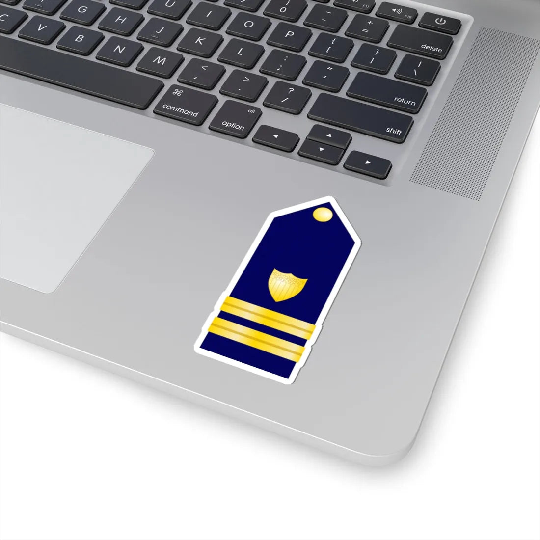 USCG Lieutenant Shoulder Board (United States) (Military Rank) STICKER Vinyl Kiss-Cut Decal - The Sticker Space
