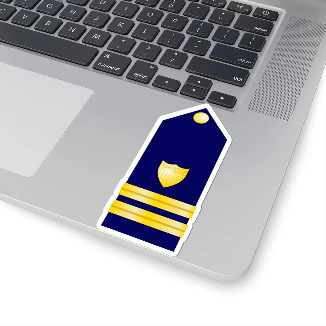 USCG Lieutenant Shoulder Board (United States) (Military Rank) STICKER Vinyl Kiss-Cut Decal - The Sticker Space