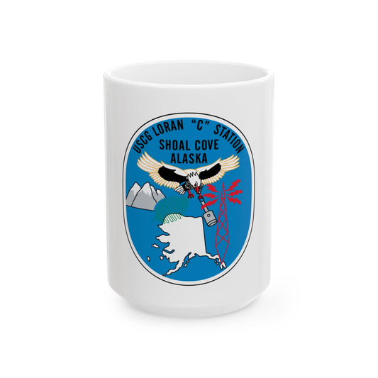 USCG Loran C Station Shoal Cove Alaska (U.S. Coast Guard) White Coffee Mug