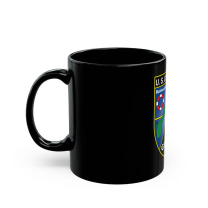 USCG Marianas Sect MSO Guam (U.S. Coast Guard) Black Coffee Mug-The Sticker Space