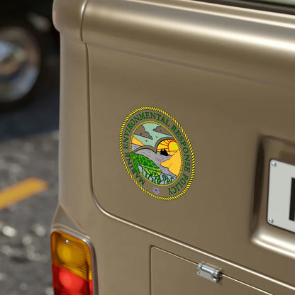 USCG Marine Environmental Resp Policy (U.S. Coast Guard) Transparent STICKER Die-Cut Vinyl Decal - The Sticker Space