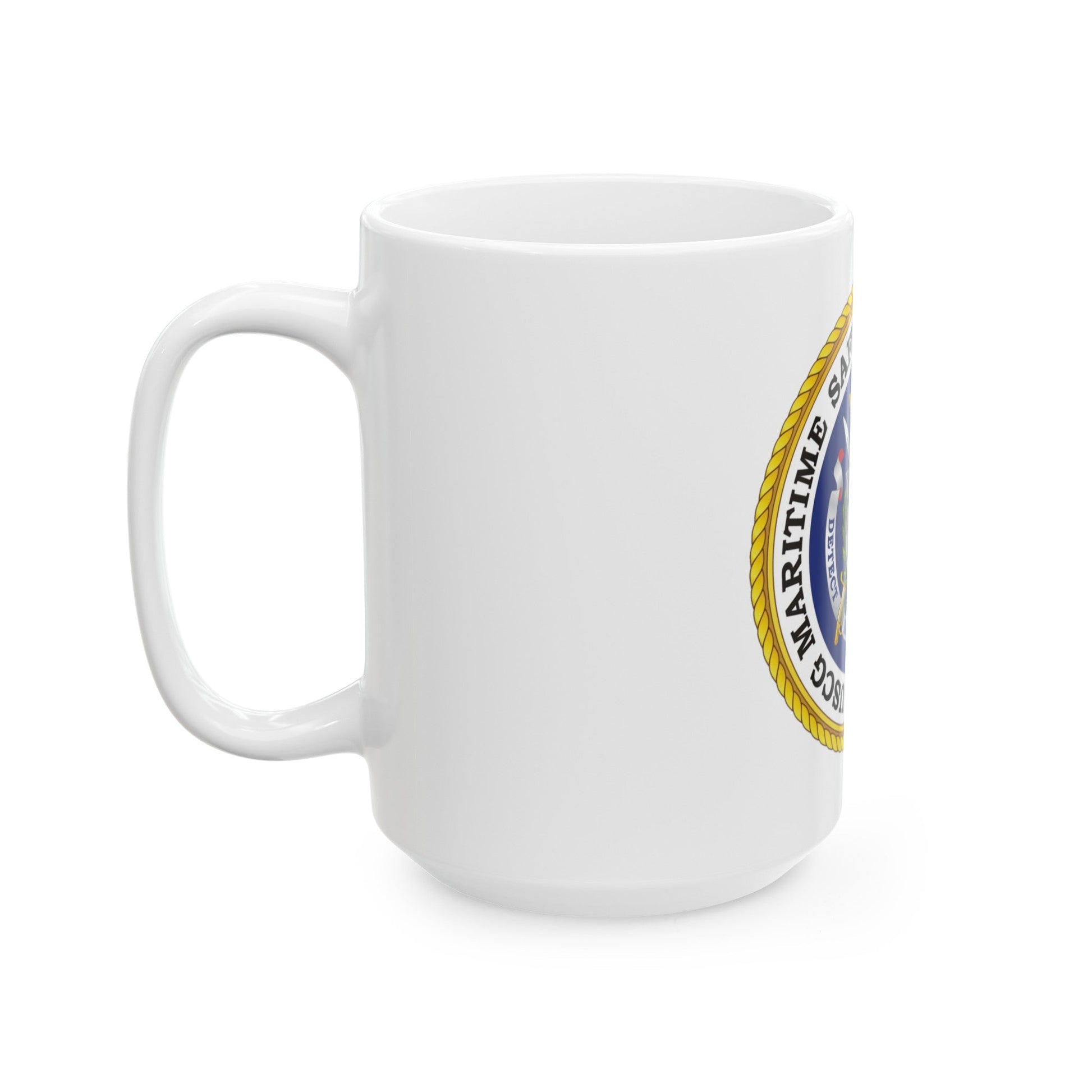 USCG Maritime Safety And Security Team (U.S. Coast Guard) White Coffee Mug-The Sticker Space