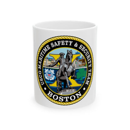 USCG Maritime Safety & Sec Team MSST Boston (U.S. Coast Guard) White Coffee Mug