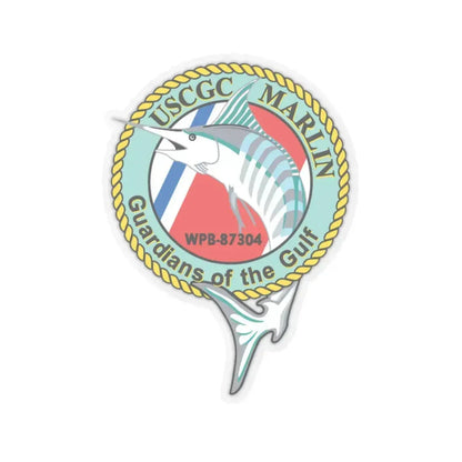 USCG Marlin WPB 87304 (U.S. Coast Guard) STICKER Vinyl Kiss-Cut Decal - The Sticker Space