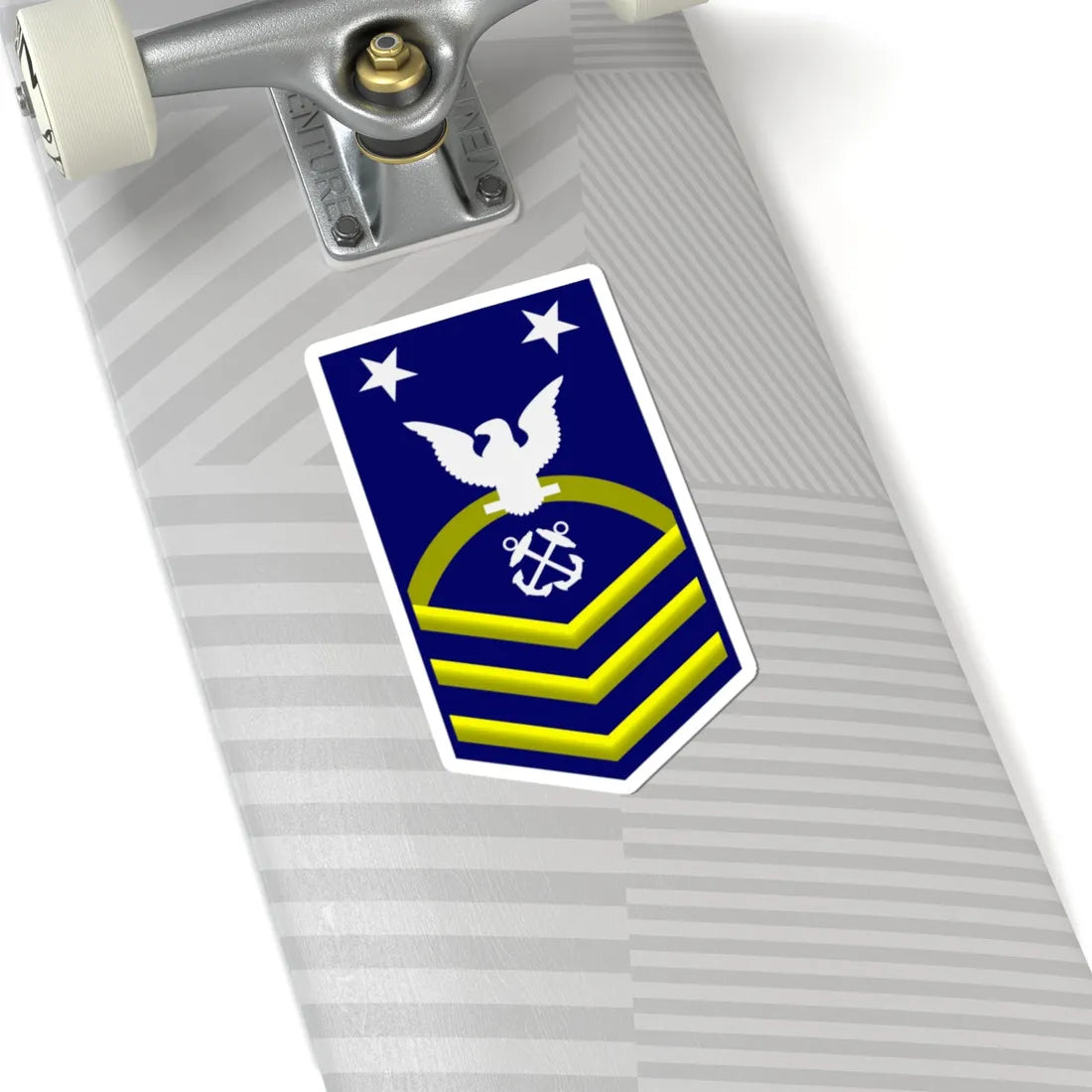USCG MCPO (United States) (Military Rank) STICKER Vinyl Kiss-Cut Decal - The Sticker Space