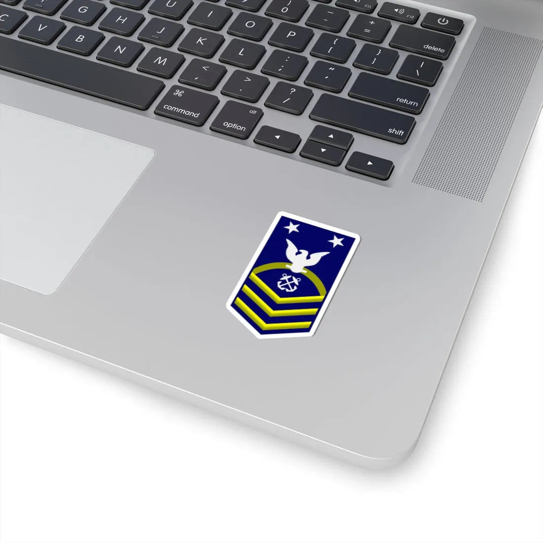 USCG MCPO (United States) (Military Rank) STICKER Vinyl Kiss-Cut Decal - The Sticker Space