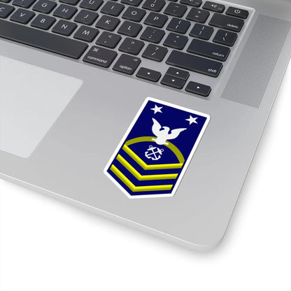USCG MCPO (United States) (Military Rank) STICKER Vinyl Kiss-Cut Decal - The Sticker Space