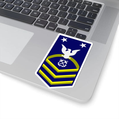USCG MCPO (United States) (Military Rank) STICKER Vinyl Kiss-Cut Decal - The Sticker Space