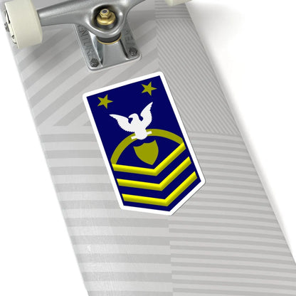 USCG MCPOCG reserve (United States) (Military Rank) STICKER Vinyl Kiss-Cut Decal - The Sticker Space