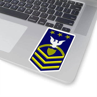 USCG MCPOCG (United States) (Military Rank) STICKER Vinyl Kiss-Cut Decal - The Sticker Space