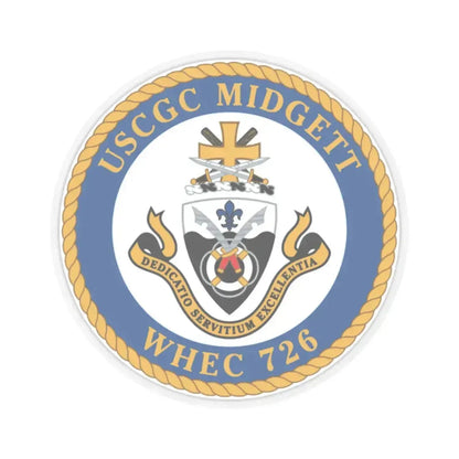 USCG Midgett WHEC 726 (U.S. Coast Guard) STICKER Vinyl Kiss-Cut Decal - The Sticker Space
