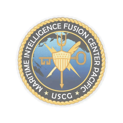 USCG MIFC PAC (U.S. Coast Guard) STICKER Vinyl Kiss-Cut Decal 6 Inch Transparent - The Sticker Space