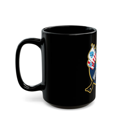 USCG MSST Cape Cod (U.S. Coast Guard) Black Coffee Mug-The Sticker Space