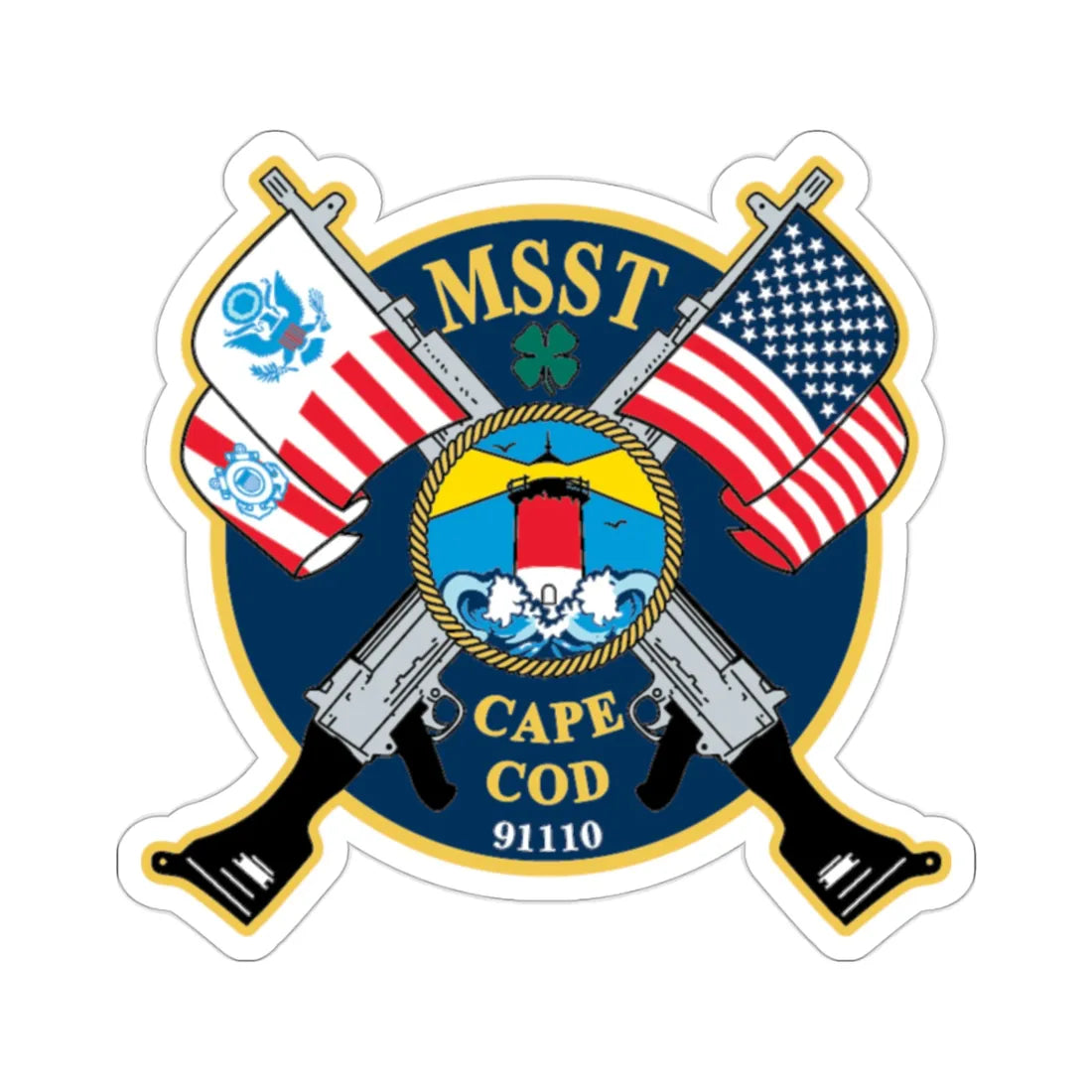 USCG MSST Cape Cod (U.S. Coast Guard) STICKER Vinyl Die-Cut Decal 2 Inch - The Sticker Space