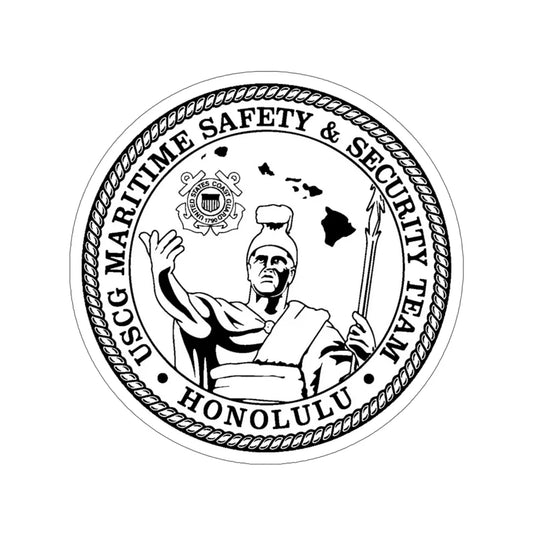 USCG MSST Honolulu (U.S. Coast Guard) STICKER Vinyl Die-Cut Decal 6 Inch - The Sticker Space