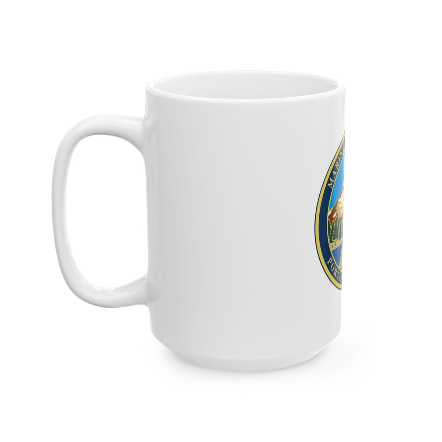 USCG MSU Portland (U.S. Coast Guard) White Coffee Mug