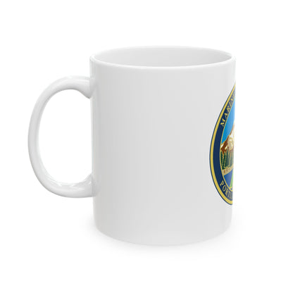 USCG MSU Portland (U.S. Coast Guard) White Coffee Mug