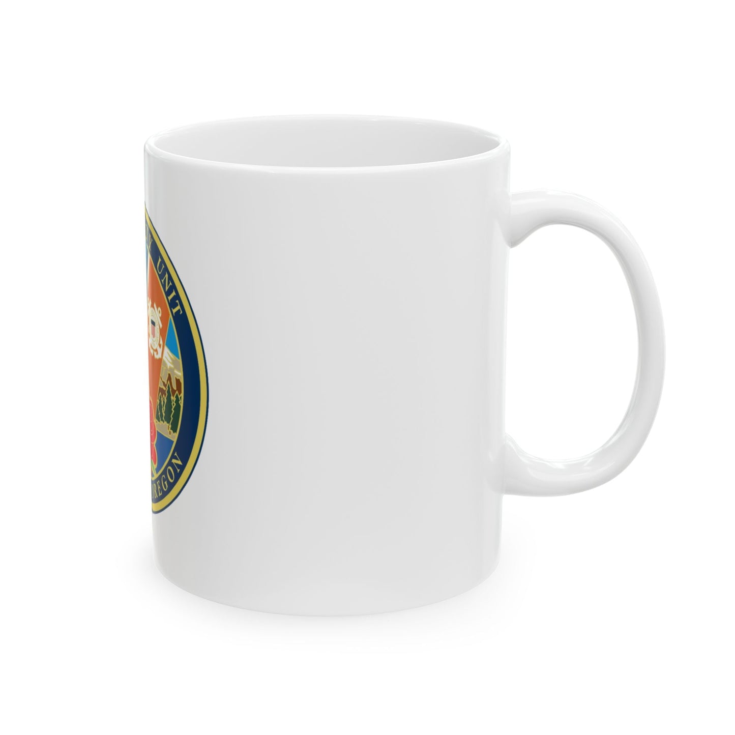 USCG MSU Portland (U.S. Coast Guard) White Coffee Mug