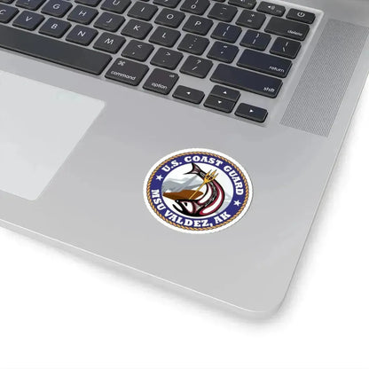 USCG MSU Valdez AK (U.S. Coast Guard) STICKER Vinyl Kiss-Cut Decal - The Sticker Space