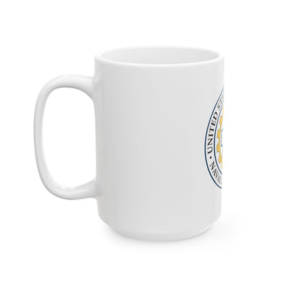 USCG Naval Engineering (U.S. Coast Guard) White Coffee Mug