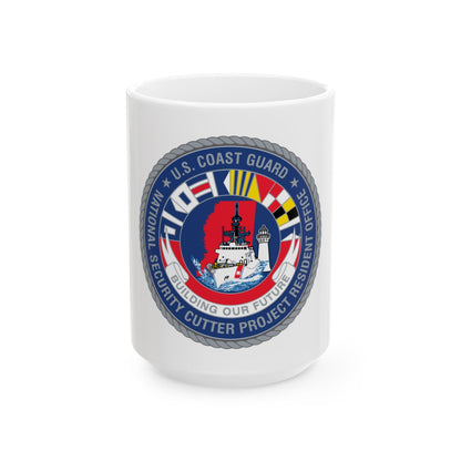 USCG NSCPRO (U.S. Coast Guard) White Coffee Mug