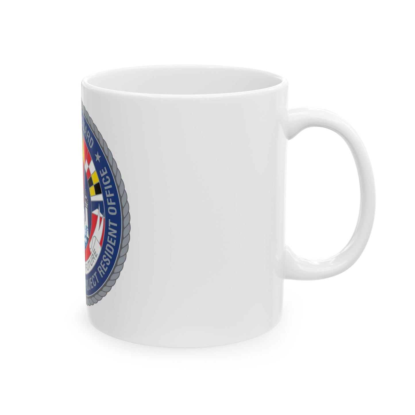 USCG NSCPRO (U.S. Coast Guard) White Coffee Mug