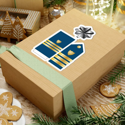 USCG O 5 insignia (United States) (Military Rank) STICKER Vinyl Kiss-Cut Decal - The Sticker Space