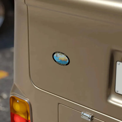 USCG Office of Boat Forces (U.S. Coast Guard) REVERSE PRINT Transparent Die-Cut STICKER - The Sticker Space