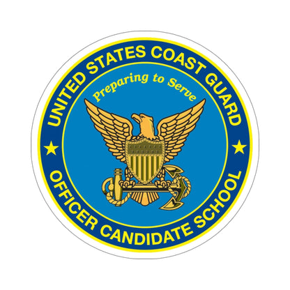 USCG Officer Candidate School (U.S. Coast Guard) STICKER Vinyl Die-Cut Decal-6 Inch-The Sticker Space