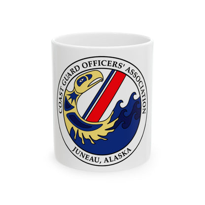 USCG Officers (U.S. Coast Guard) White Coffee Mug