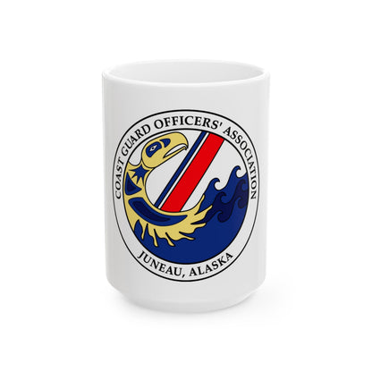 USCG Officers (U.S. Coast Guard) White Coffee Mug