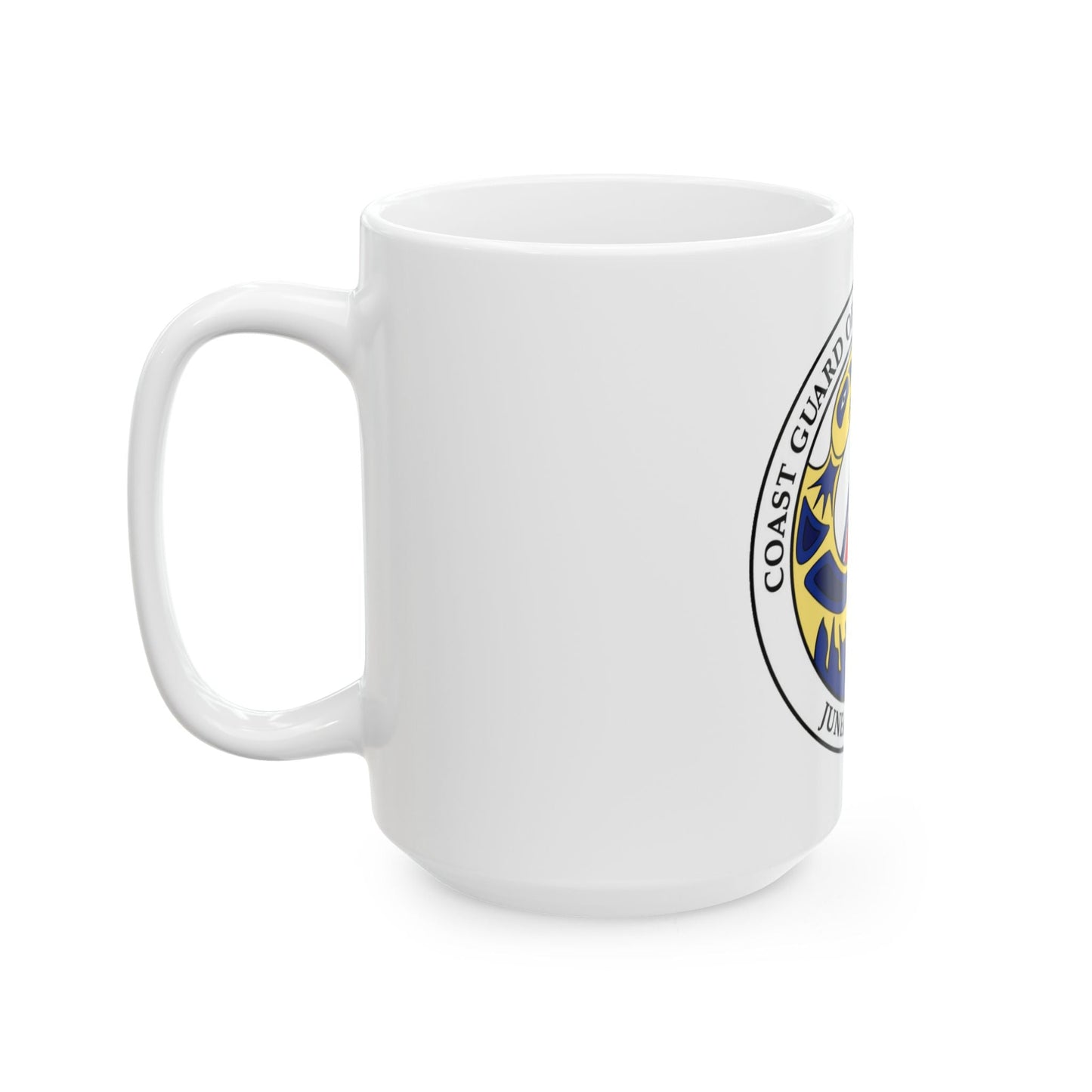 USCG Officers (U.S. Coast Guard) White Coffee Mug