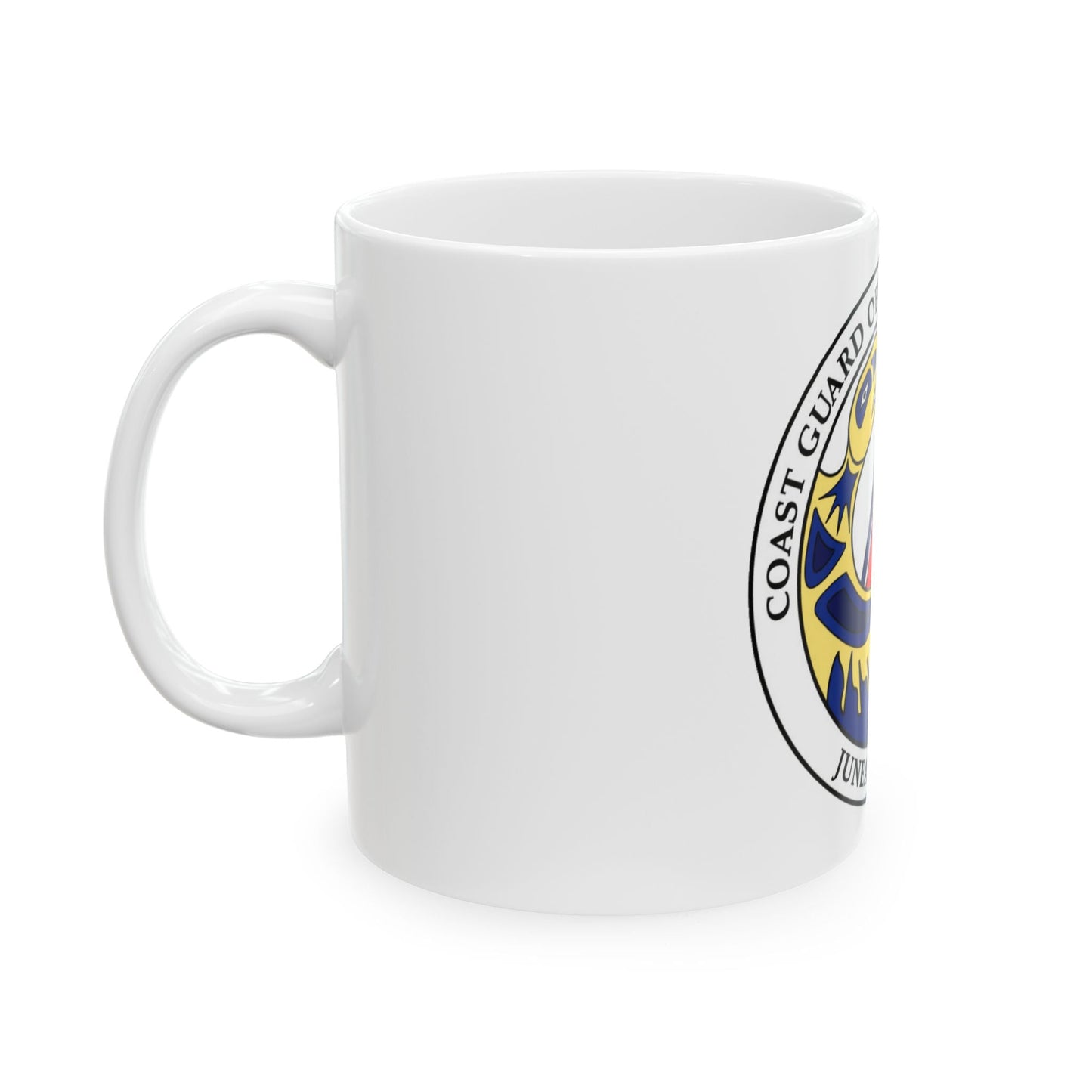 USCG Officers (U.S. Coast Guard) White Coffee Mug