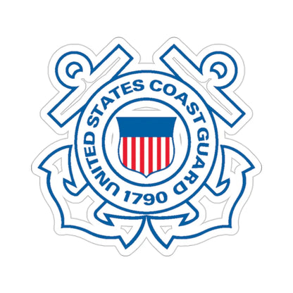 USCG Official Emblem (U.S. Coast Guard) STICKER Vinyl Die-Cut Decal 2 Inch - The Sticker Space
