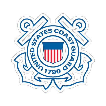 USCG Official Emblem (U.S. Coast Guard) STICKER Vinyl Die-Cut Decal 3 Inch - The Sticker Space