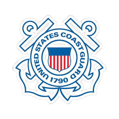 USCG Official Emblem (U.S. Coast Guard) STICKER Vinyl Kiss-Cut Decal - The Sticker Space