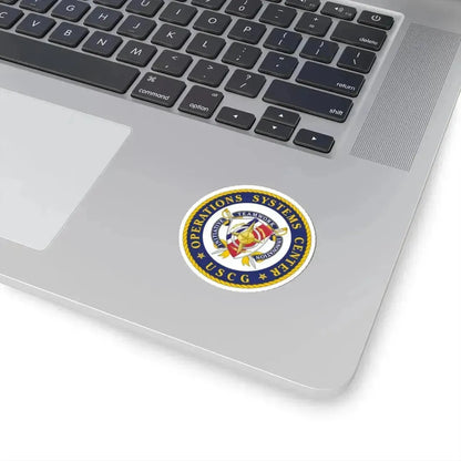 USCG Operations Systems Center (U.S. Coast Guard) STICKER Vinyl Kiss-Cut Decal - The Sticker Space