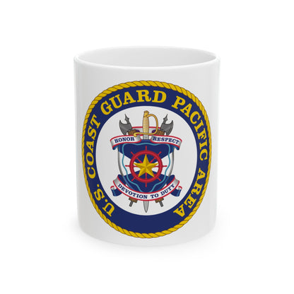 USCG Pacific Area (U.S. Coast Guard) White Coffee Mug