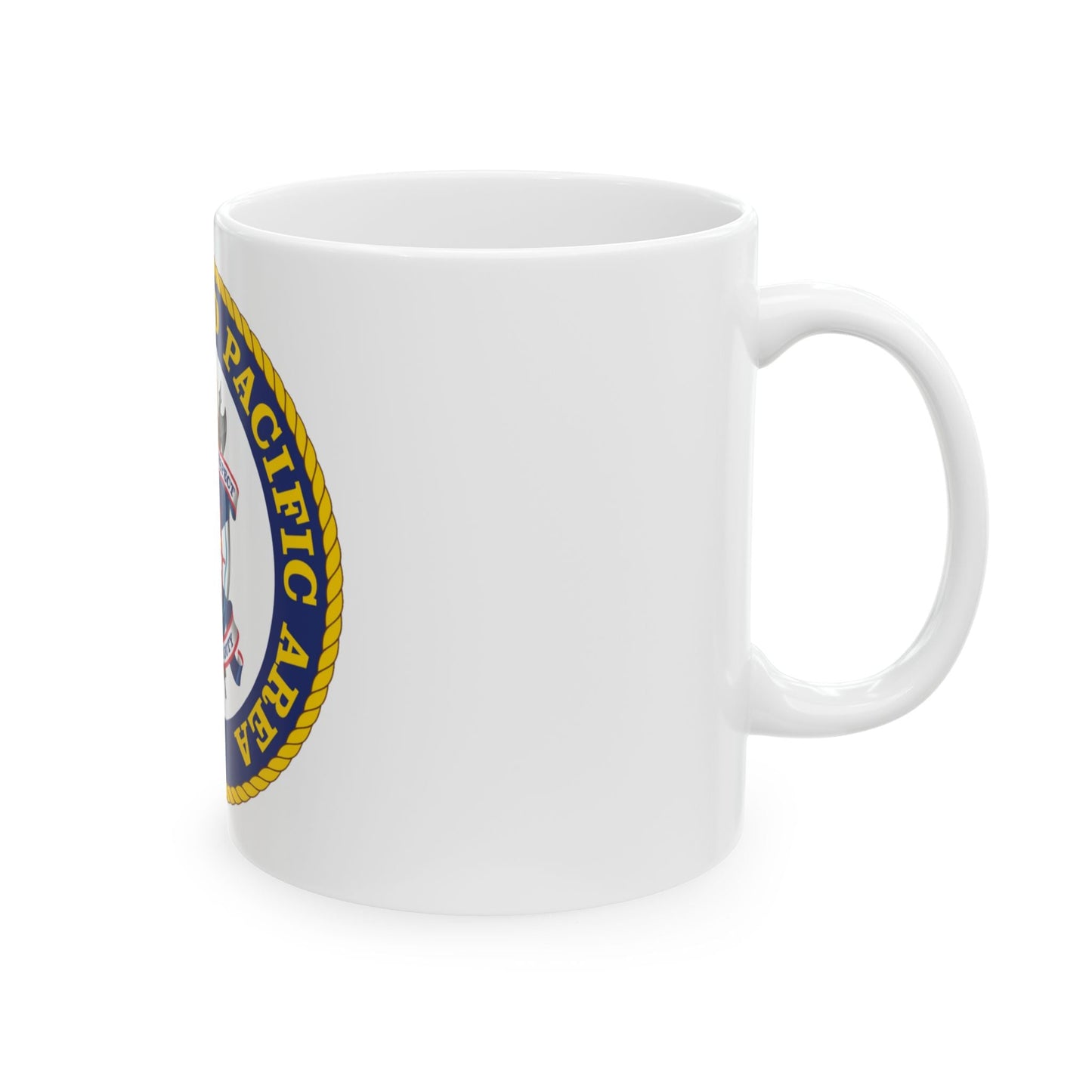 USCG Pacific Area (U.S. Coast Guard) White Coffee Mug