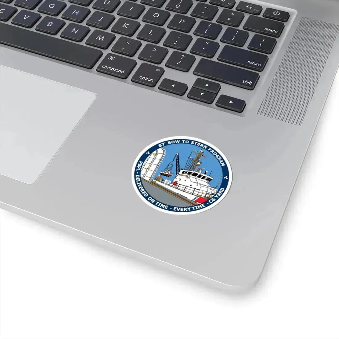 USCG Patrol Boat PBPL Bow to Stern Program (U.S. Coast Guard) STICKER Vinyl Kiss-Cut Decal - The Sticker Space