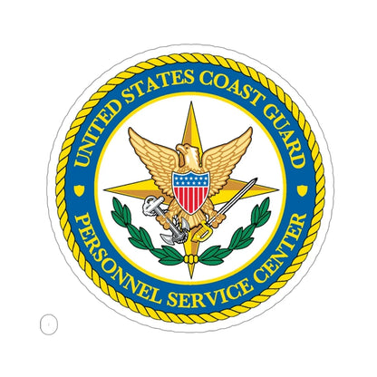 USCG Personnel Service Center (U.S. Coast Guard) STICKER Vinyl Die-Cut Decal 5 Inch - The Sticker Space