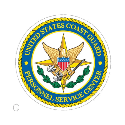 USCG Personnel Service Center (U.S. Coast Guard) STICKER Vinyl Die-Cut Decal 6 Inch - The Sticker Space
