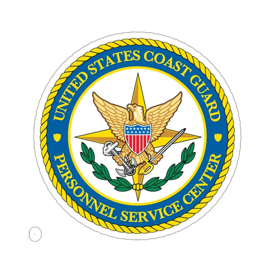USCG Personnel Service Center (U.S. Coast Guard) STICKER Vinyl Die-Cut Decal 6 Inch - The Sticker Space